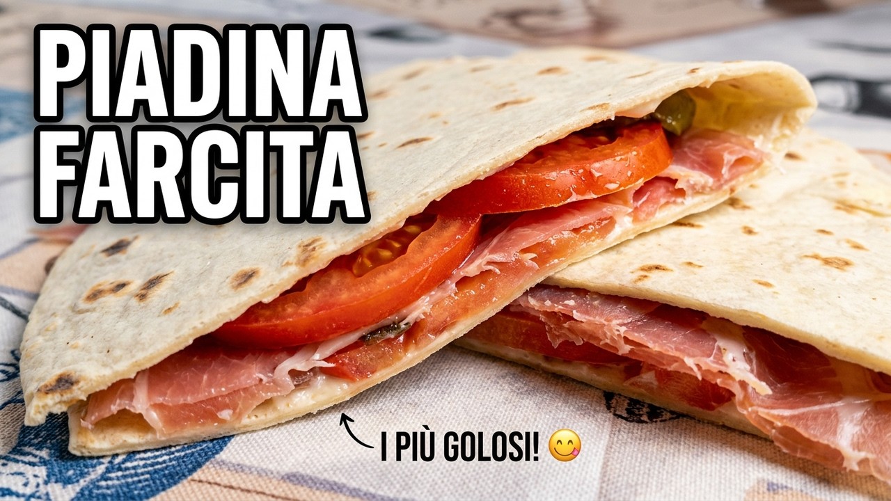 Piadina golosa: idee per ripieni gustosi