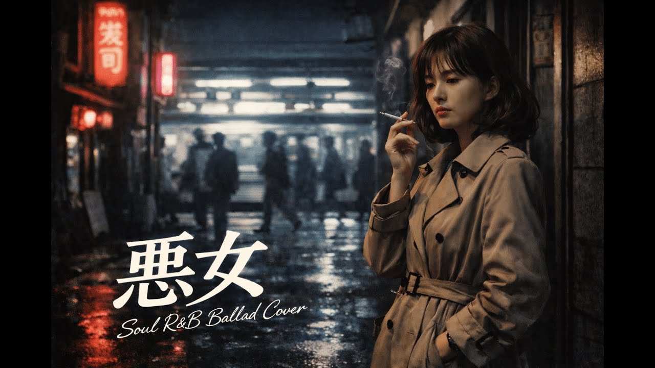 中島みゆき 『悪女』をソウルR&Bバラードで歌ってみたら (Soul Ballad Remix)