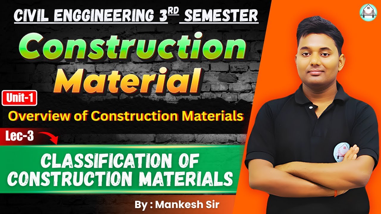 🔥 BTEUP 3rd Sem | Construction Materials | Unit-1 Lec-3 : Selection Of Construction Materials