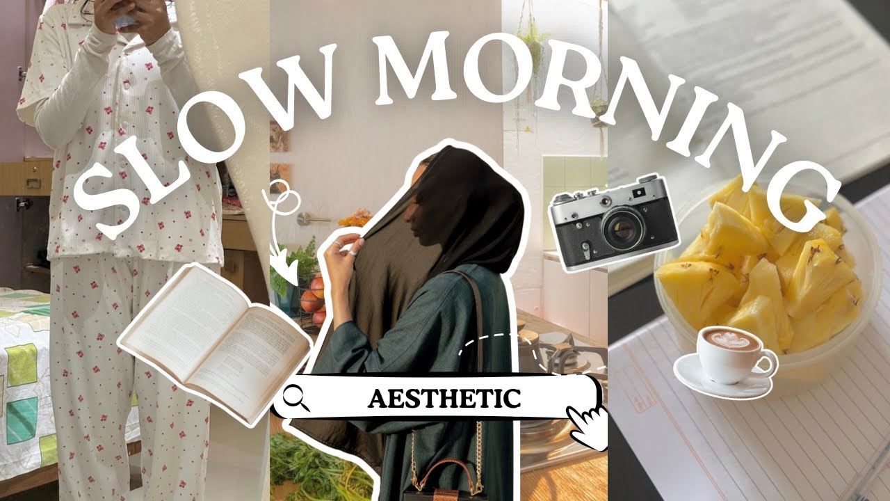 Aesthetic slow morning routine💗💌💃 #aesthetic#morningroutine#aestheticvlog#aesthetics#routines#vlog