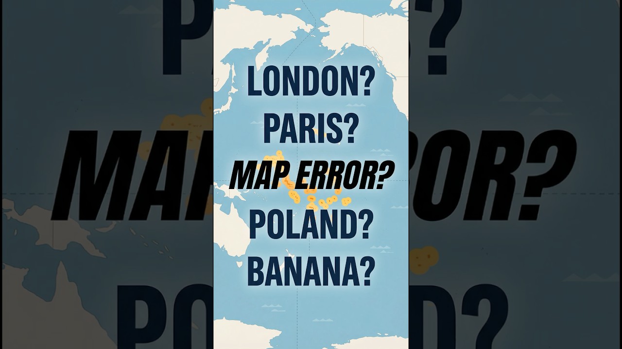 A Country With the Weirdest City Names on Earth 🌍 #WorldFacts #MapStories