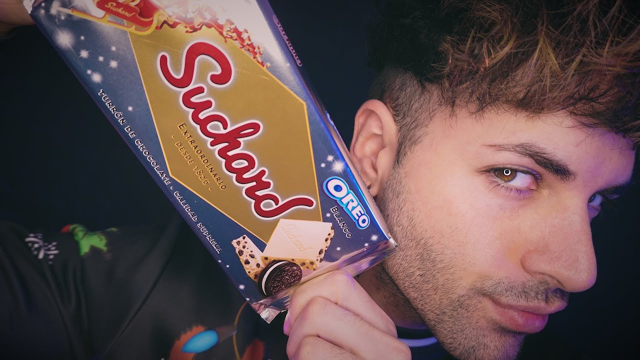 ASMR Comiendo DULCES de NAVIDAD típicos de España - ASMR Español