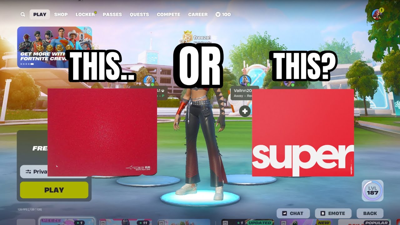 CLOTH VS GLASS MOUSEPADS!