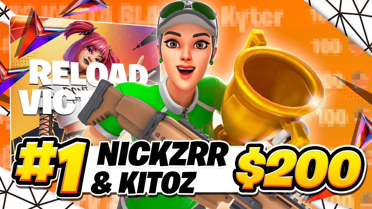 COMO GANHEI A RELOAD CUP W/KITOZ ( $400 ) 🏆