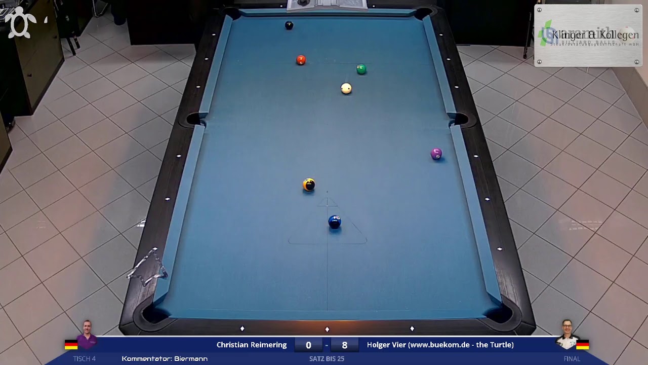 TURTLE HUNTER OPEN PRO - Match 18 - Christian Reimering VS Holger Vier 25 GW