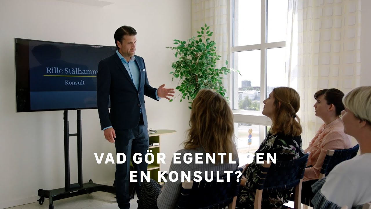 Stallet med vänner - Vad gör en konsult?