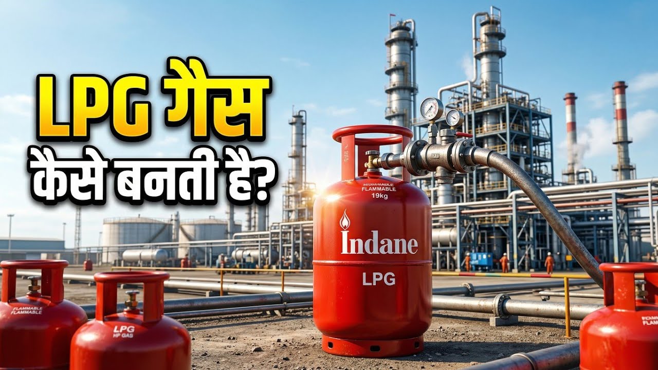 LPG Gas कैसे बनती है? Cylinder भरने तक का पूरा Process | 