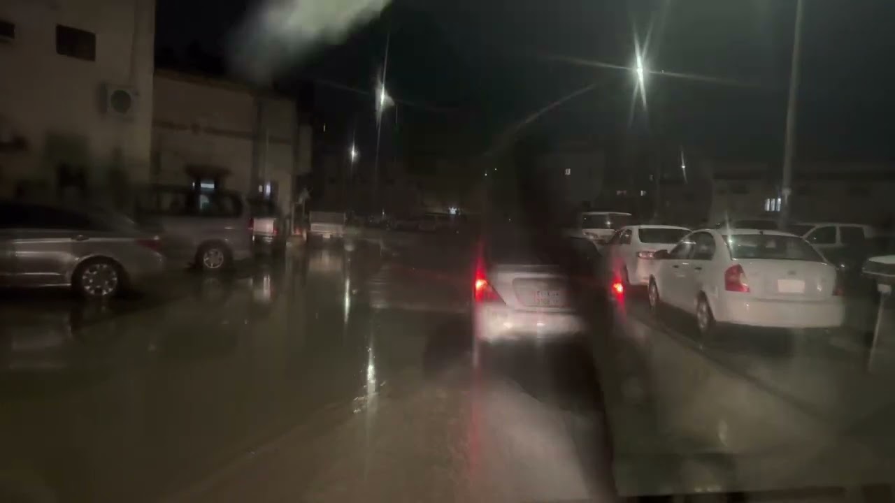 أمطار قرية التويثير ليلة السبت 1444/6/14 - 2023/1/7 ((2))