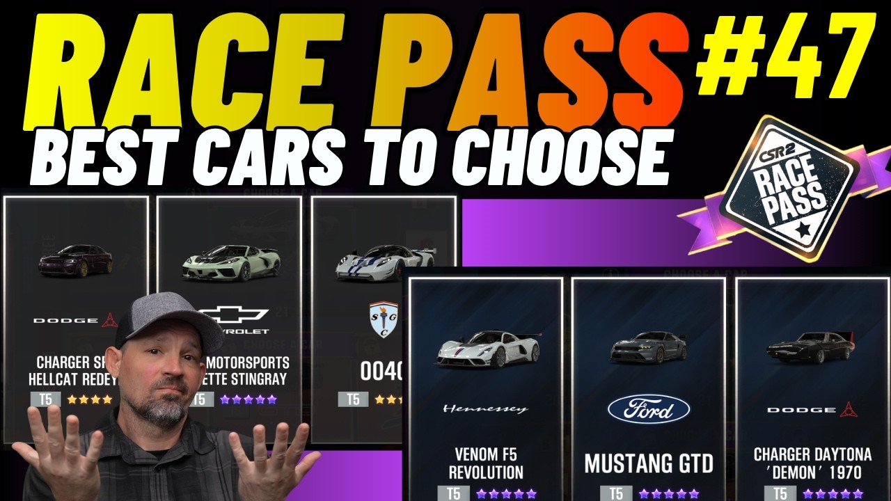 CSR2 Race Pass 47 &mdash; Какую машину выбрать? &mdash; Лучшие автомобили &mdash; Самые быстрые машины