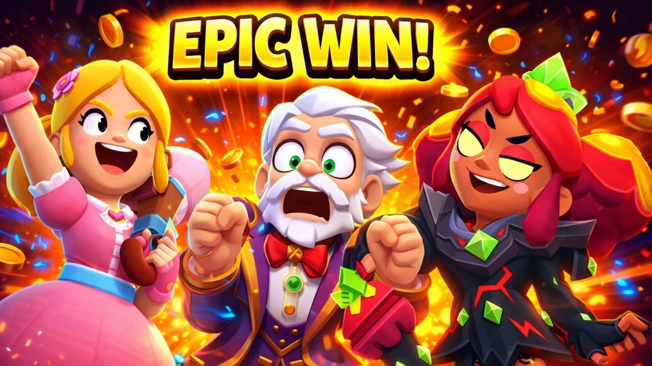 Epic Wins in Brawl Stars! 🏆 Piper, Byron & Mandy Dominate! 💥🎮