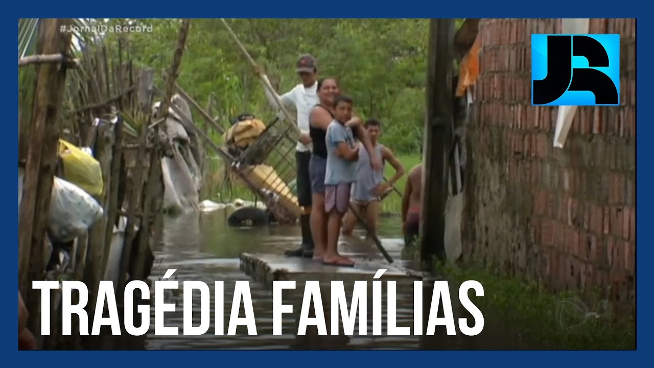 Acompanhe as histórias de famílias afetadas pelos temporais em Pernambuco