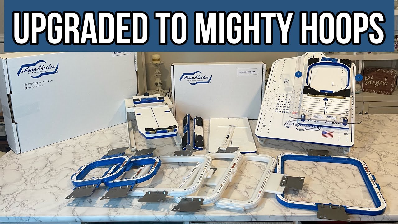 Unboxing my Hoop Master Station & Mighty Hoops |Upgraded to Magnetic Hoops Finally!