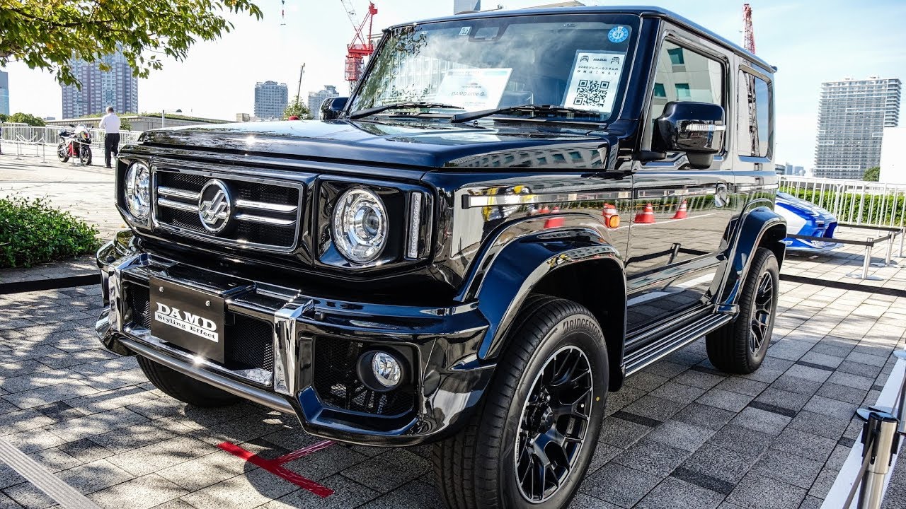 (4K)DAMD SUZUKI JIMNY SIERRA littleG ジムニーシエラ DAMDカスタム - TOKYO MOTOR SHOW 2019