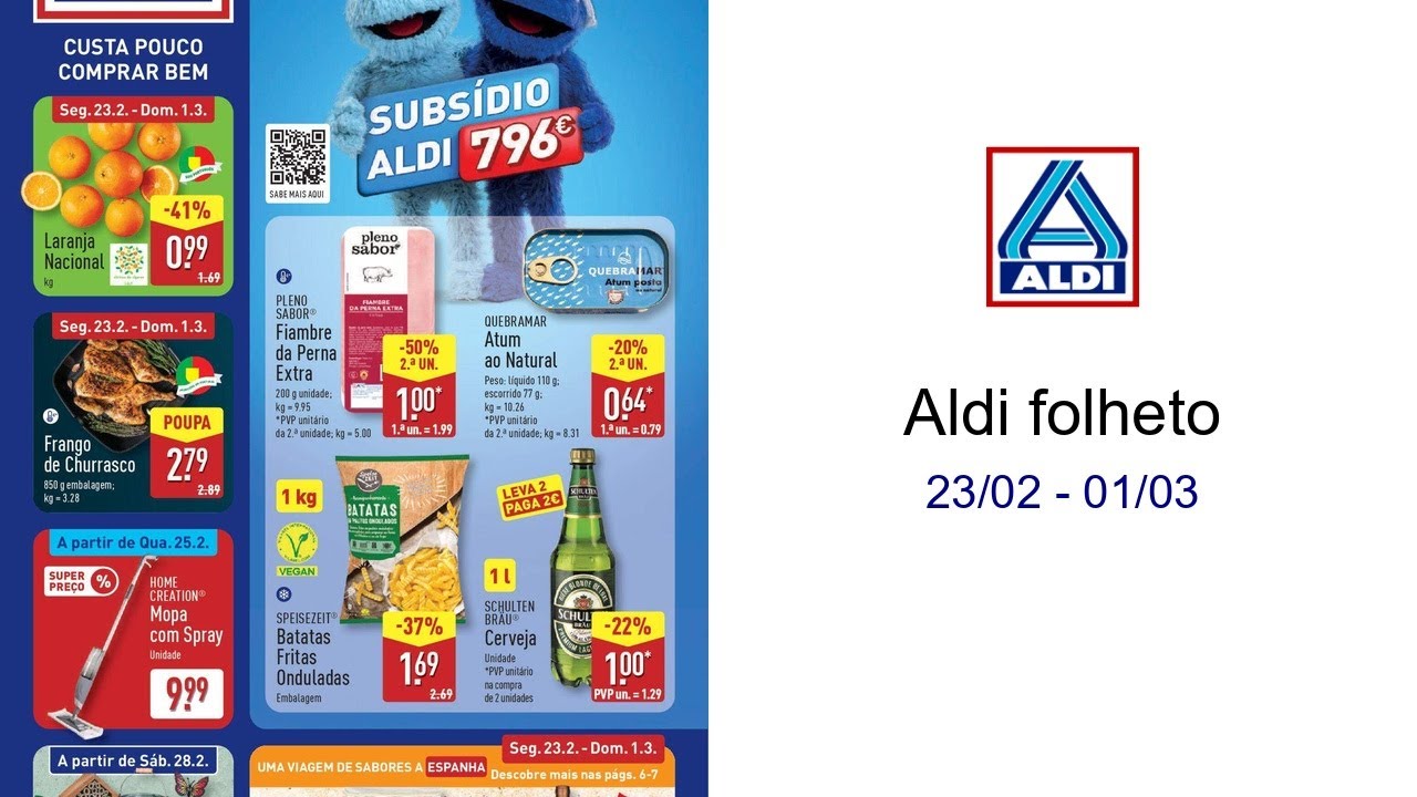 Aldi folheto 23/02 - 01/03