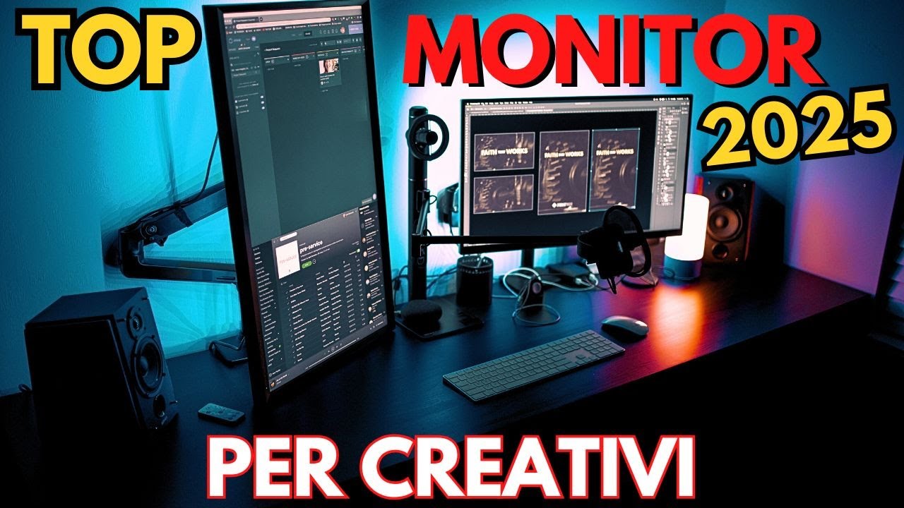 🔝 I migliori Monitor 2025 per fotografia e video 🔝