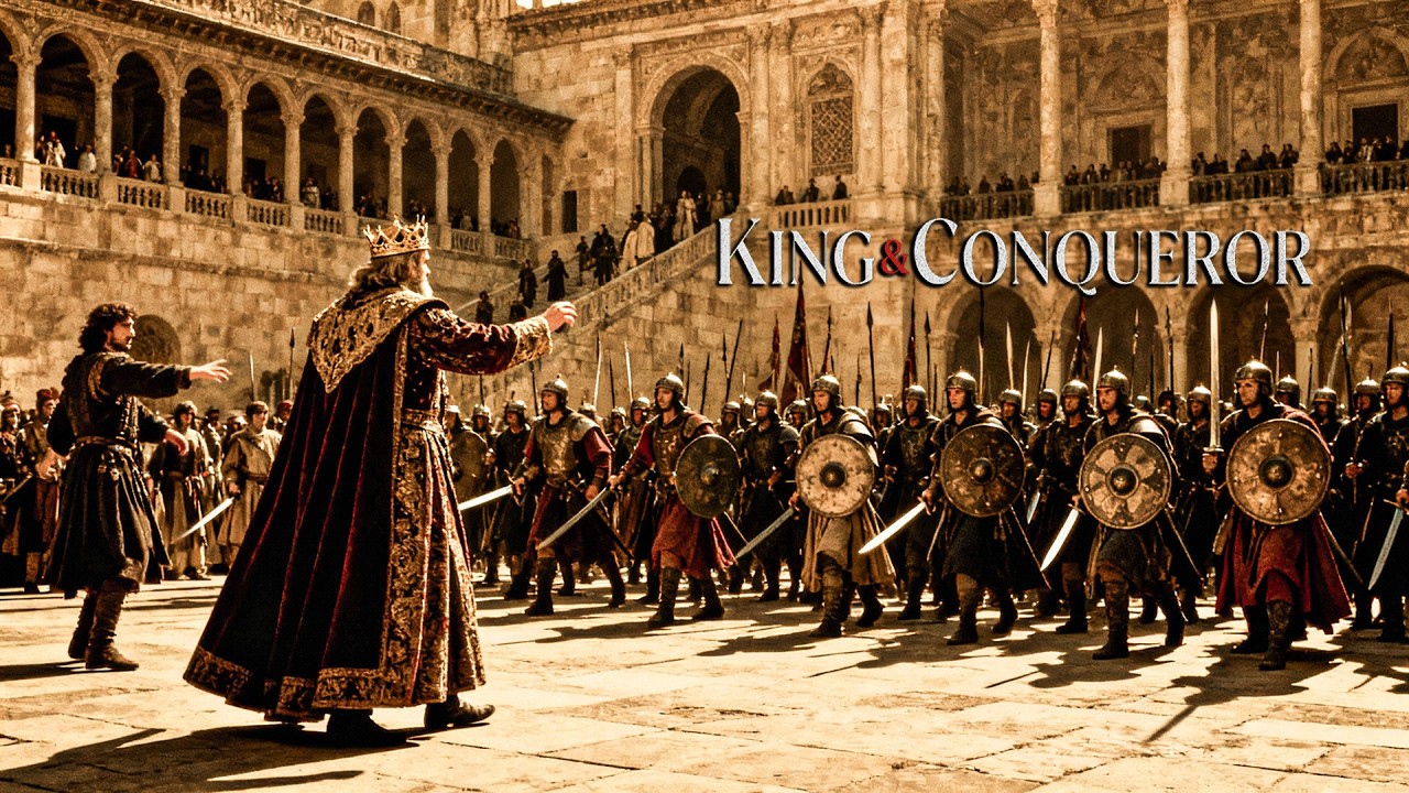طردوه من مملكته فجمع جيش ضخم عشان يحاربهم كلهم | ملخص مسلسل king and conqueror