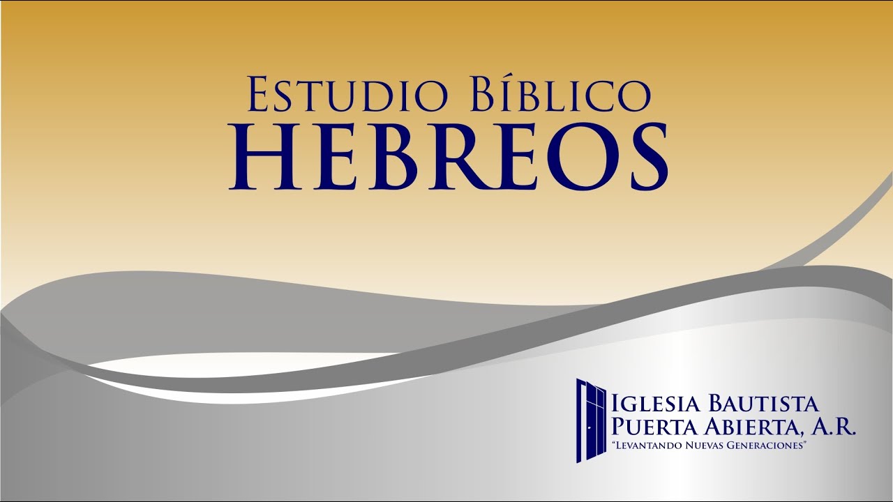La revelación completa de Dios - Hebreos 1:1- Pastor David Cortés Peña