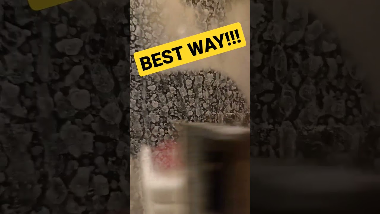 Best Way to Remove Soap Scum on Shower Door