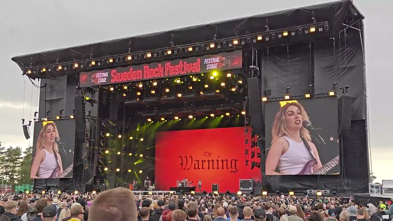The Warning - Disciple (4K) @swedenrocktv#swedenrock #swedenrockfestival