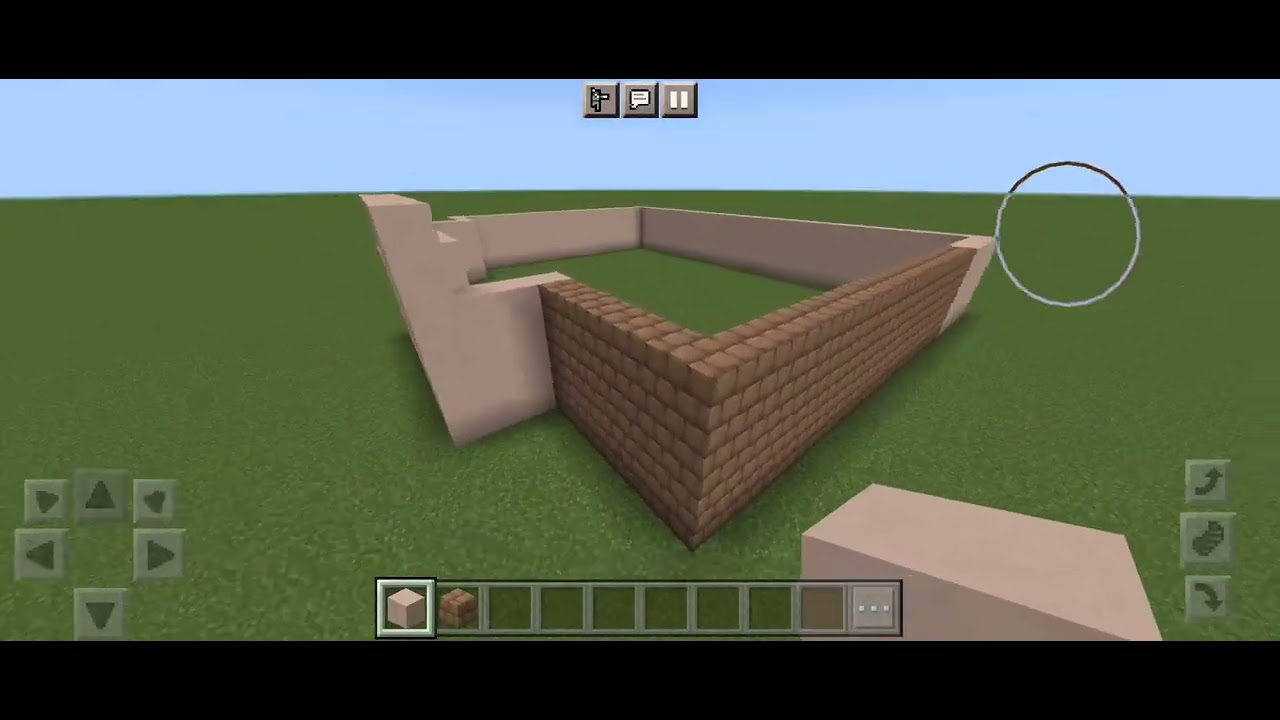building the Encanto house in Minecraft