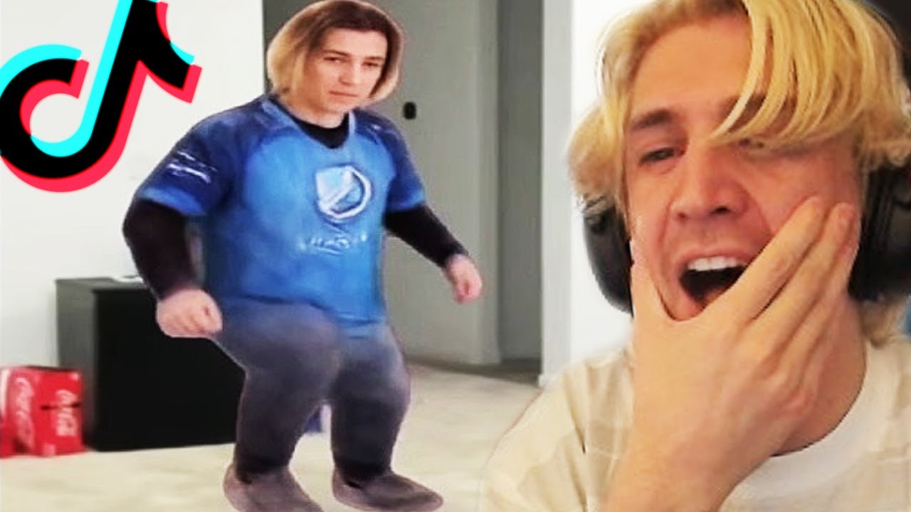 xQc DIES LAUGHING Watching TikToks with Jesse!
