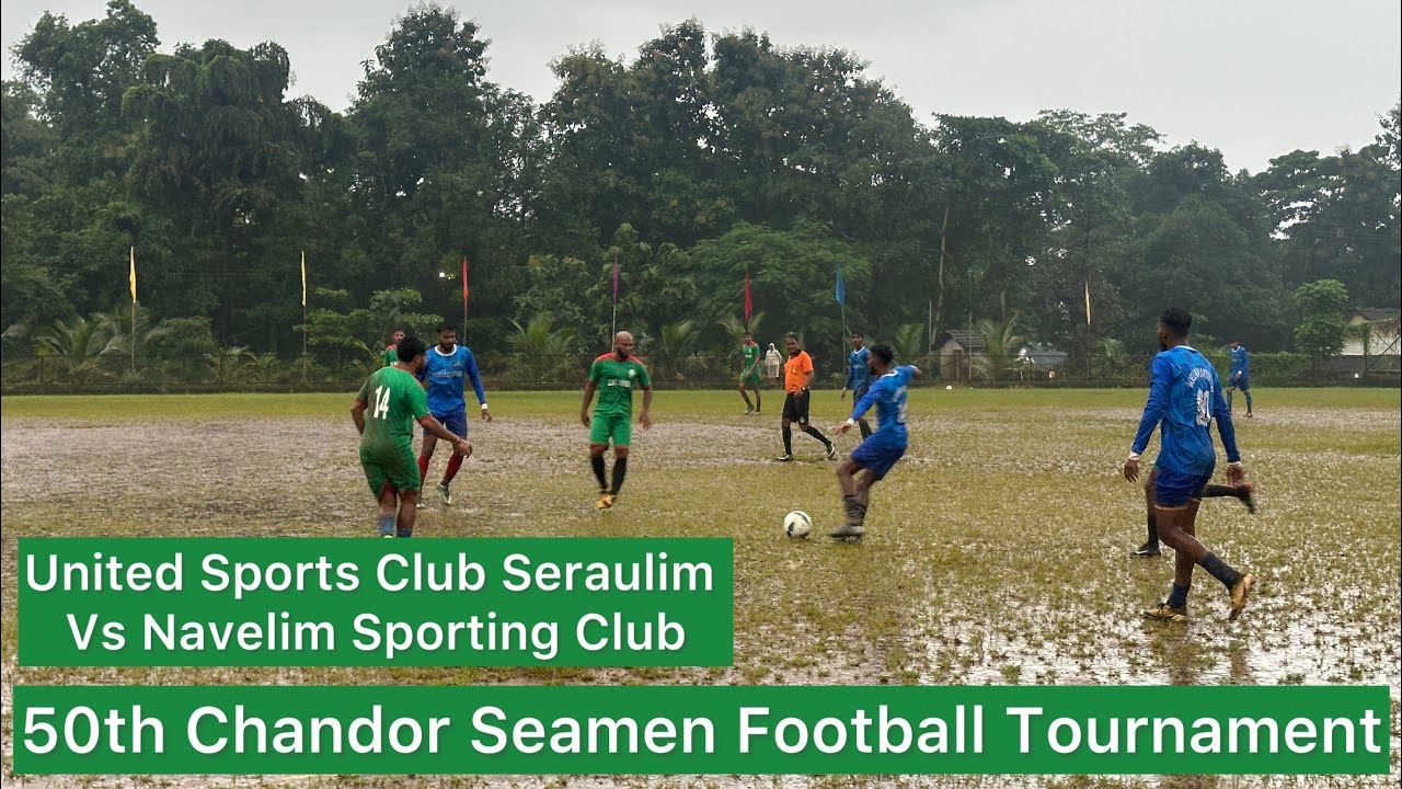 50th Chandor Seamen Football Tournament..United Sports Club Seraulim Vs Navelim Sporting Club