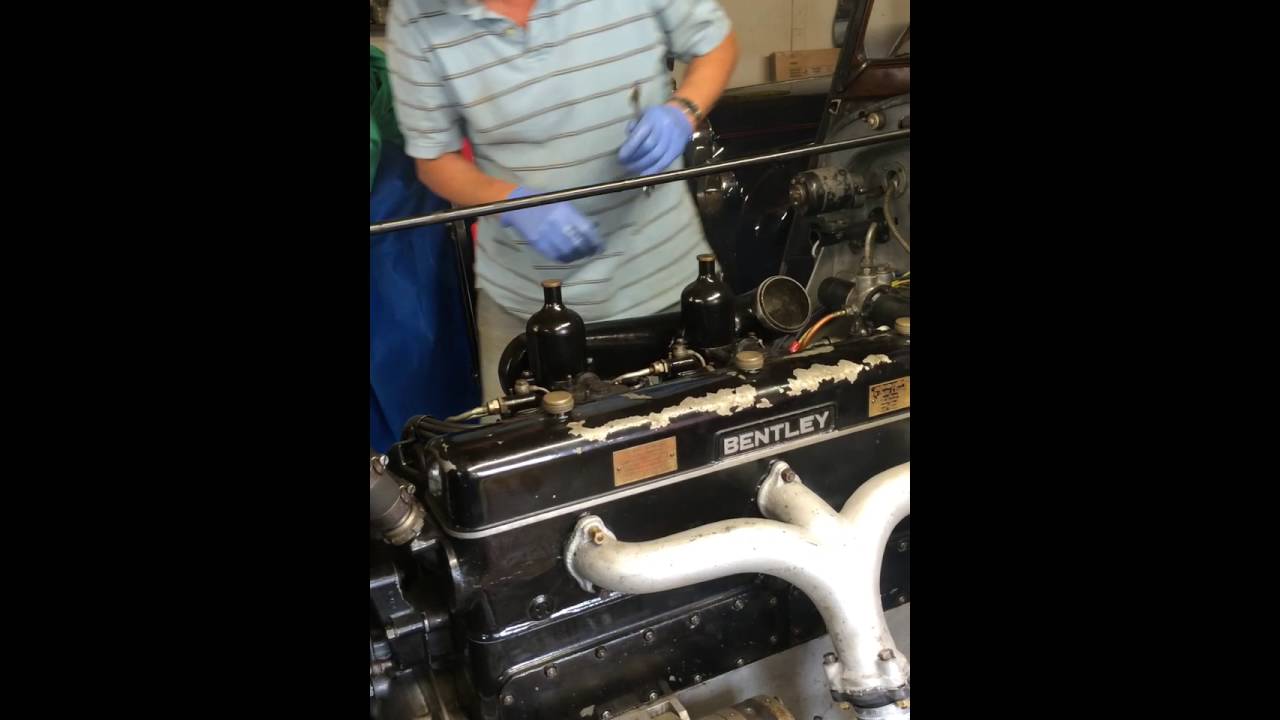 B153HM - Derby Bentley - Engine start - Part 1 - August 2016