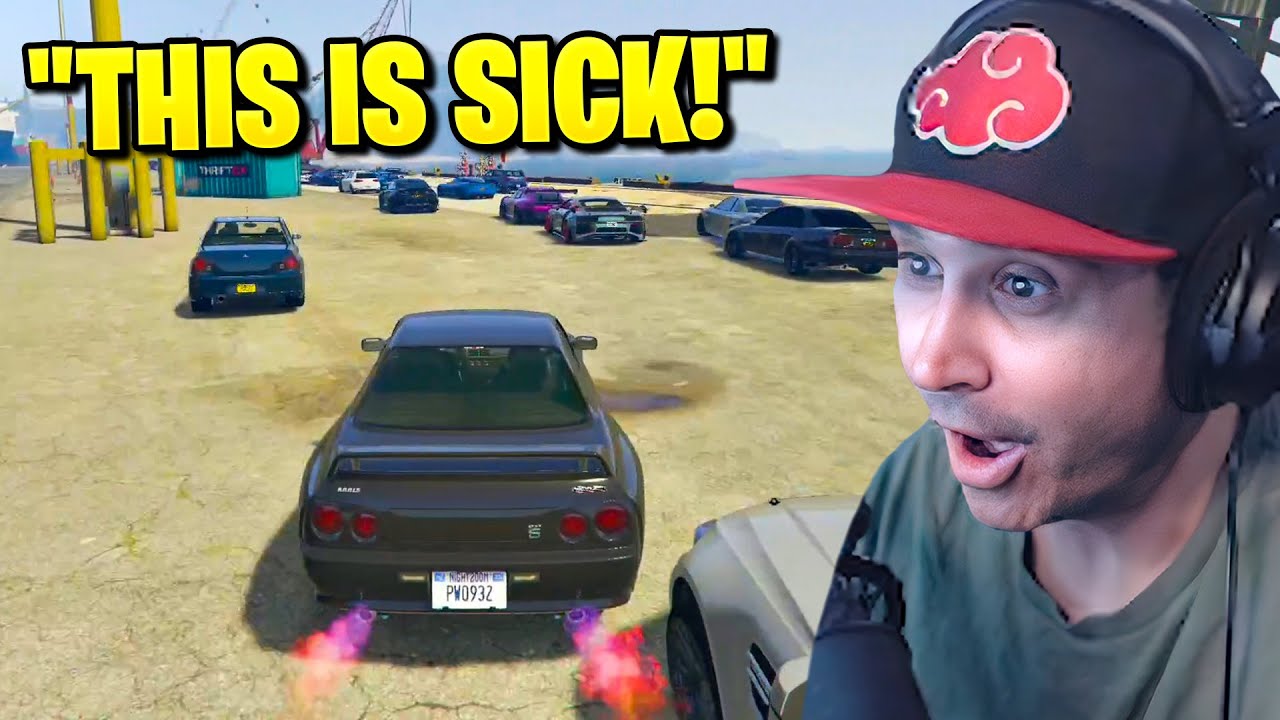Summit1g Checks Out NEW GTA Racing Server