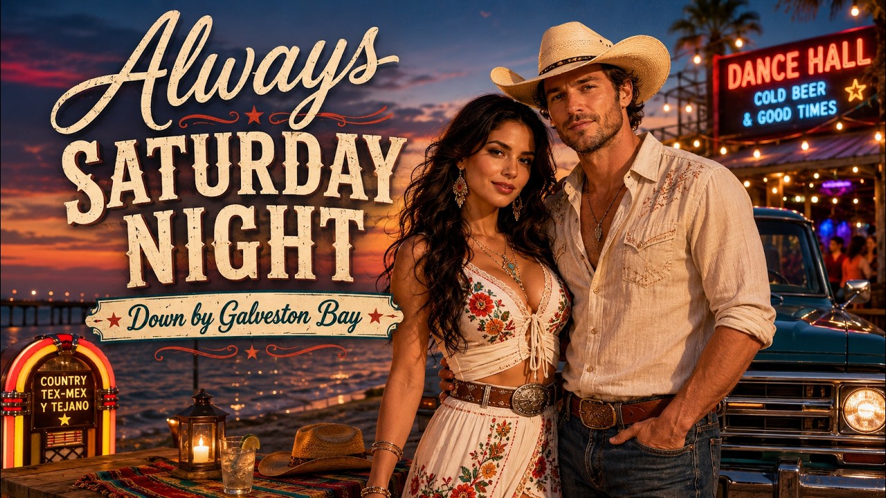Always Saturday Night 🌅 Tex-Mex Country Rock Duet with Electric Guitars