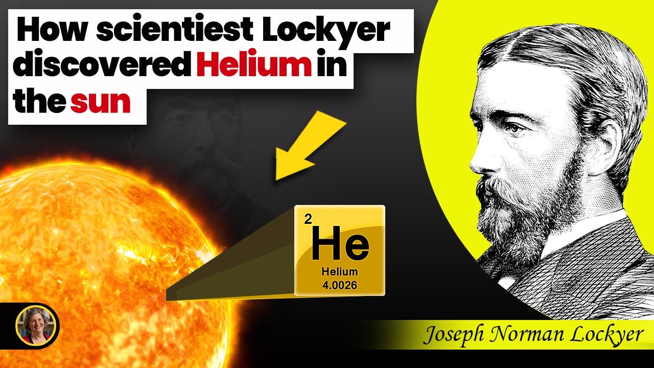 How Norman Lockyer Discovered Helium (& the Chromosphere & Nature Magazine)