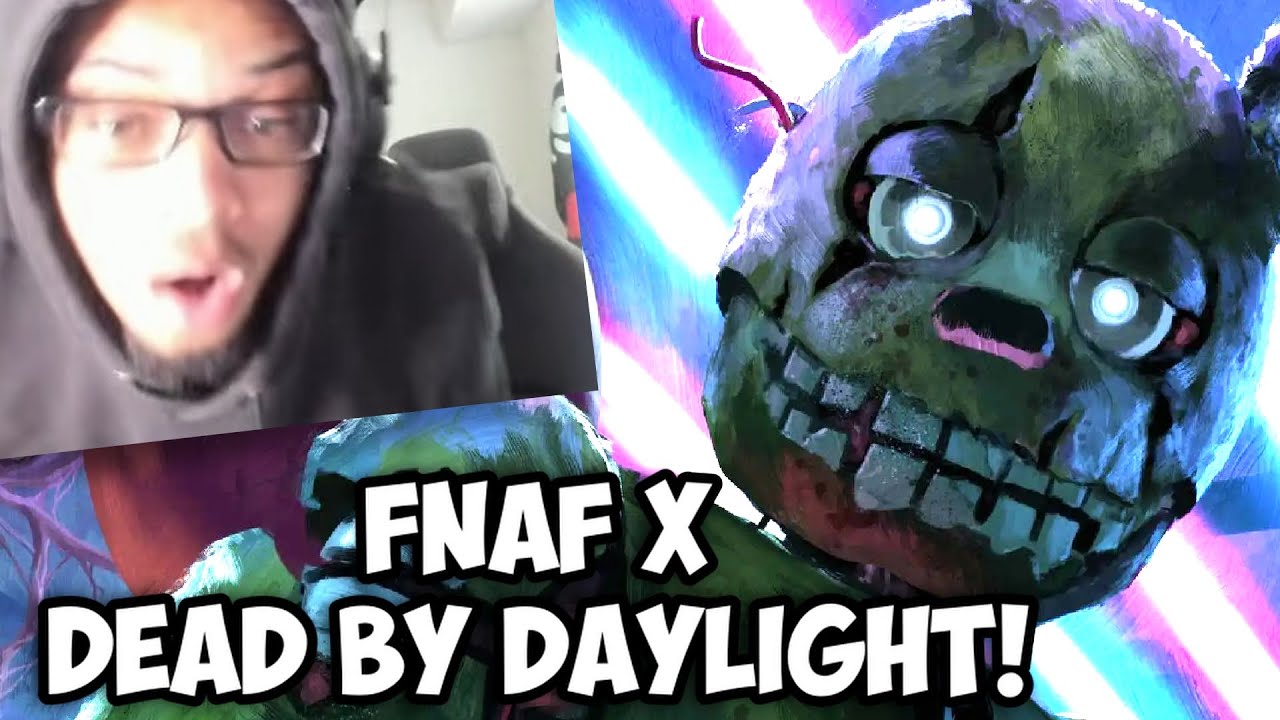 FNAF X DEAD BY DAYLIGHT REACTION || Five Nights at Freddy's x Dead by Daylight
