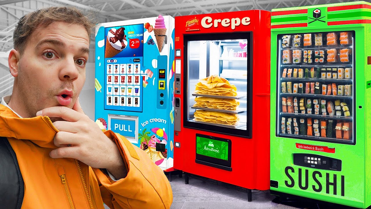 1 Tag NUR Automaten Food 🇯🇵 in Japan
