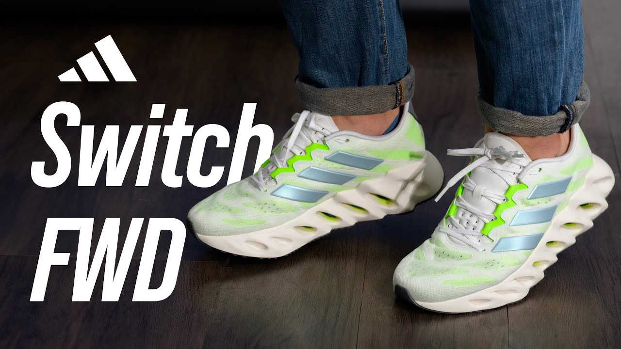 Trên chân Adidas Switch FWD: Giày cho người đáp gót, thích êm ái