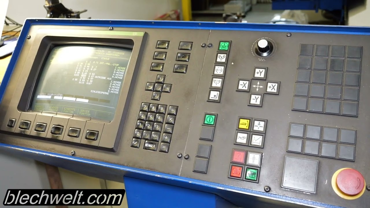 RS232 V24 Serielle Daten von CNC-Steuerung lesen | Bosch | Fanuc | Sinumerik | mit HTerm | blechwelt