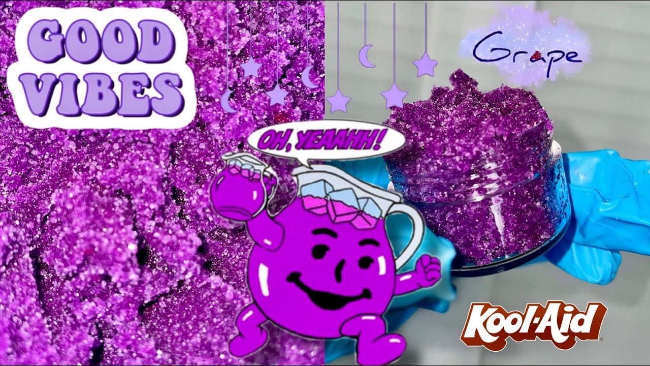 HOW TO MAKE A GRAPE KOOL-AID LIPSCRUB