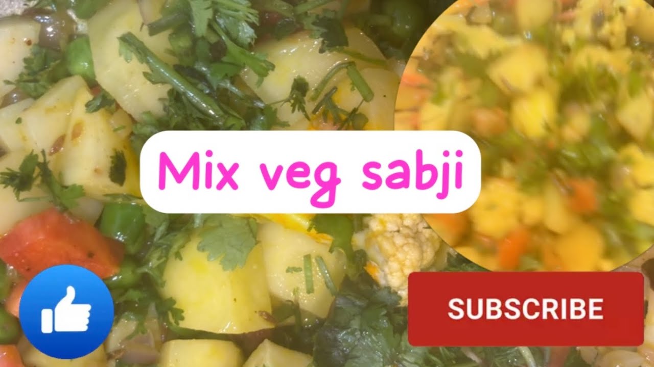 Mix veg Sabji #food 