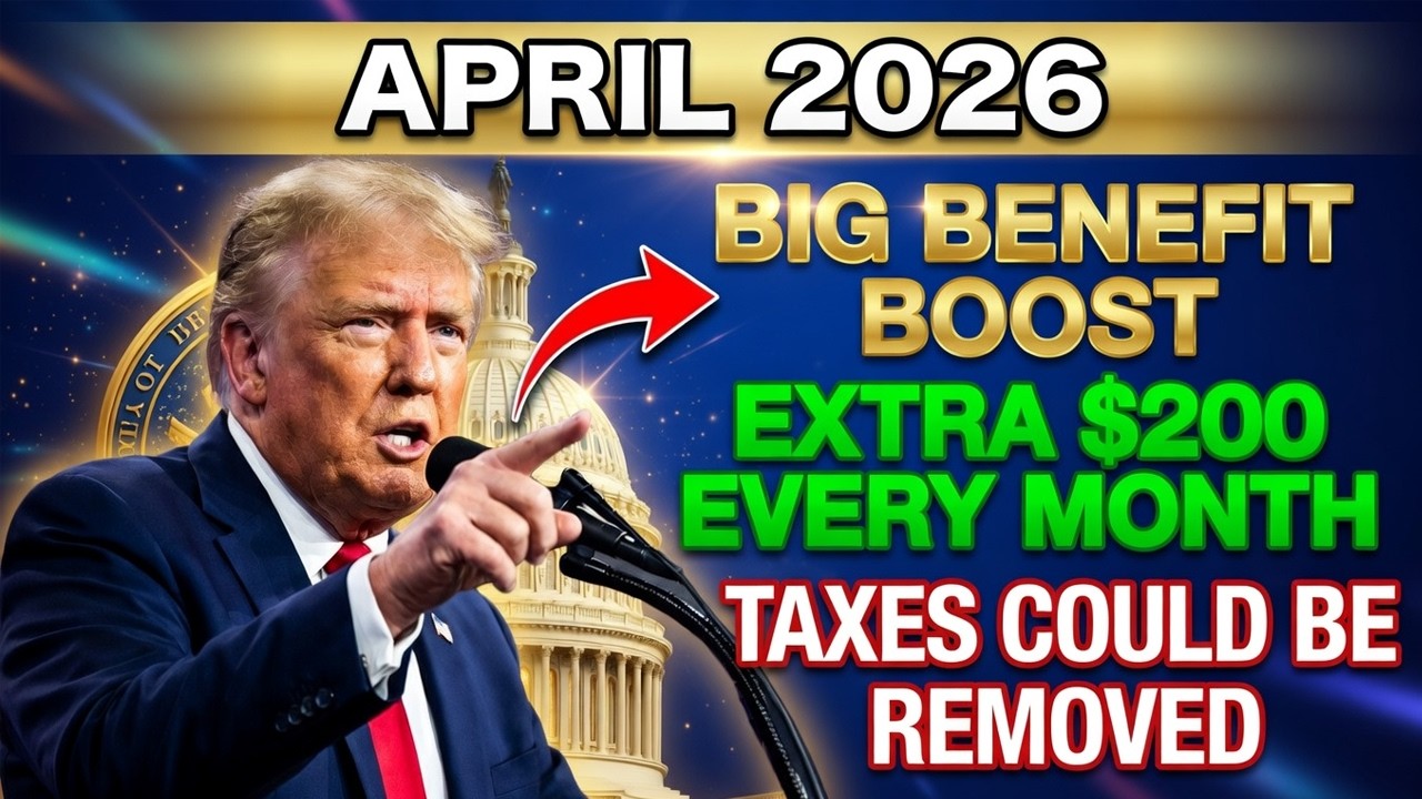Social Security April 2026: +$200/MO, TAX ELIMINATION + MORE (SSI SSDI SS VA SSA Benefits 2026)