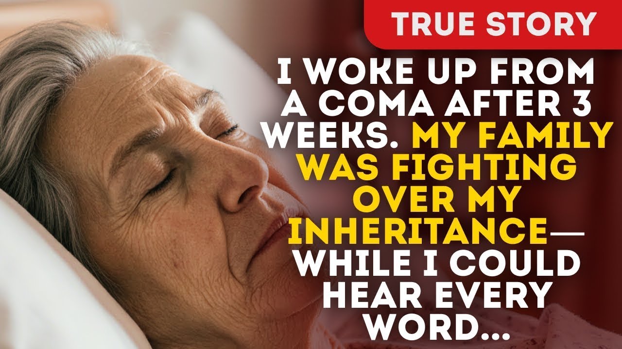 I Woke Up From A Coma After 3 Weeks My Family Was Fighting Over My Inheritance—While I Could Hear