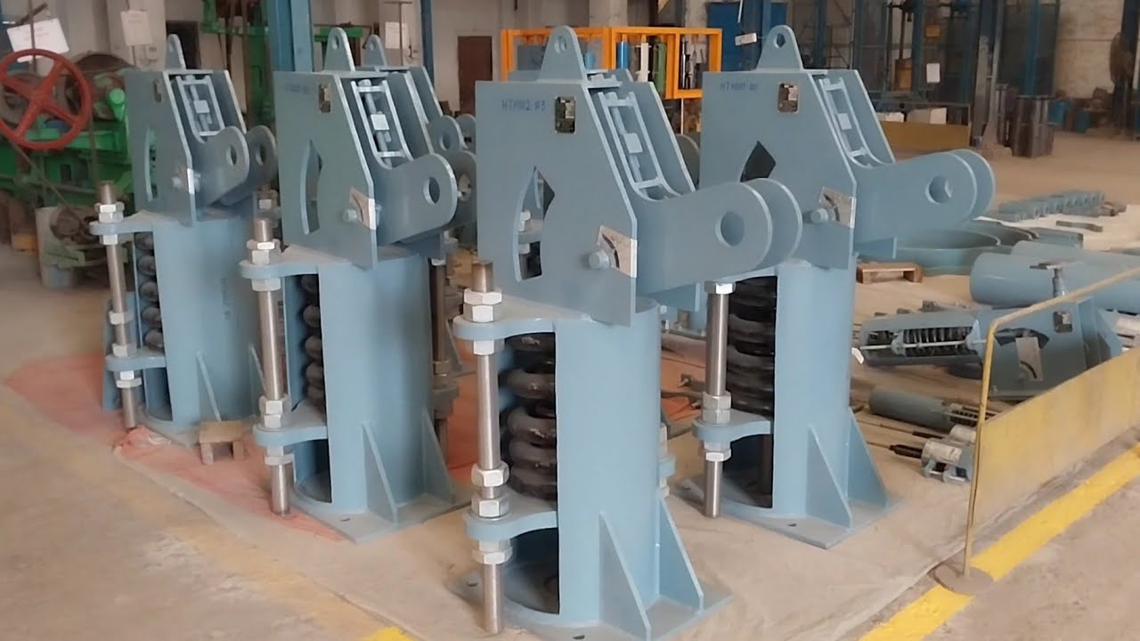Piping Engineering : special constant spring support of high capacity