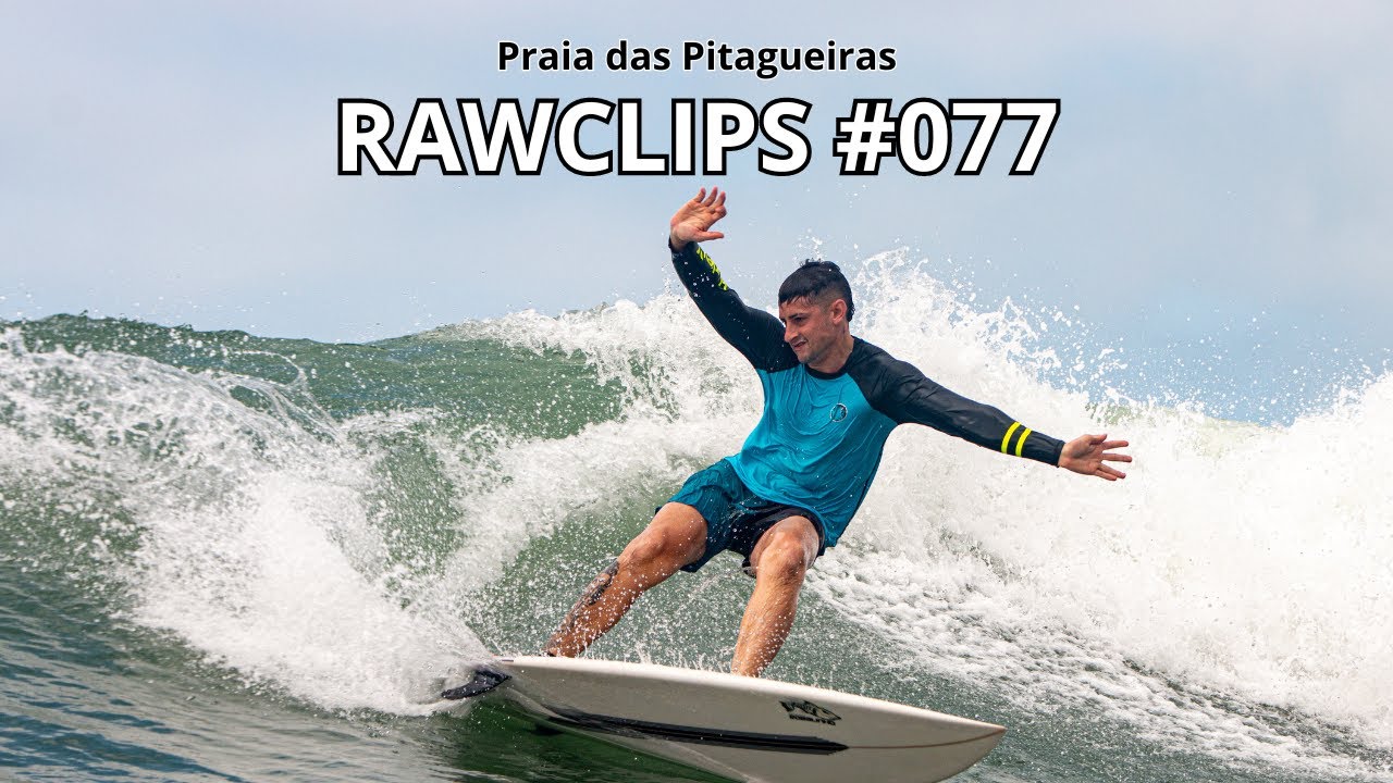 SWELL CHEGOU - MUITO SURF PITANGUEIRAS GUARUJA (rawclips) #077