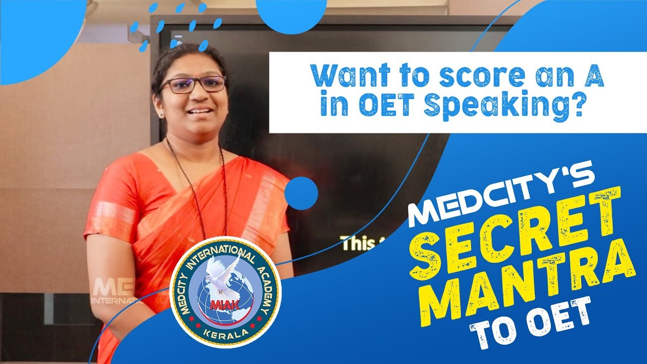 Want to score an A in OET Speaking?