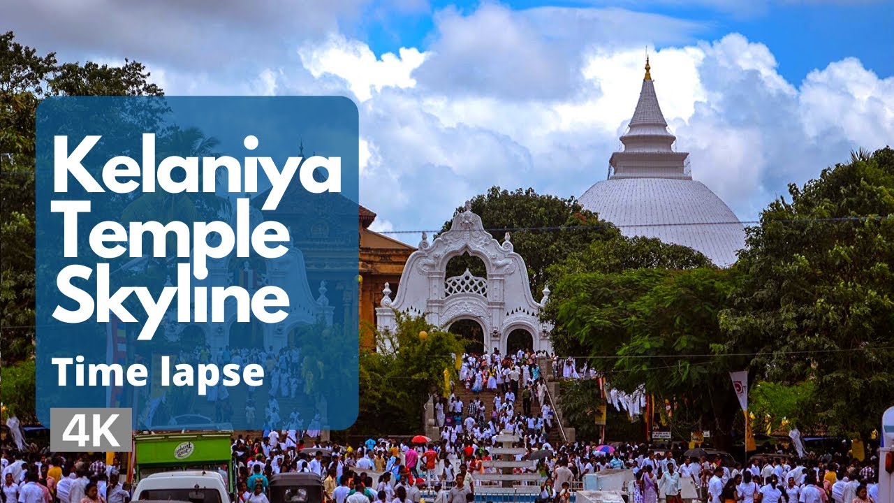 Travel sri lanka | Kelaniya Temple Time lapse