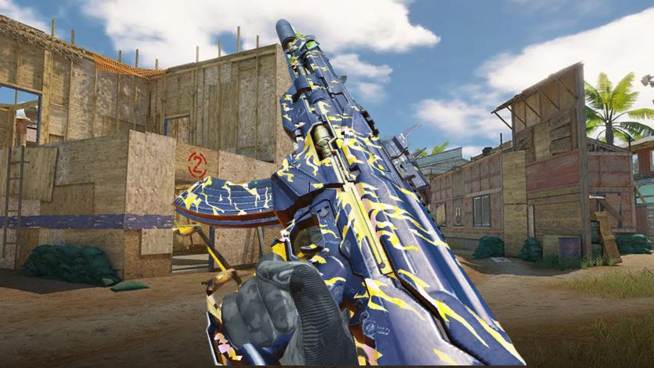 Destroying a tower camper with my AK47 (CoD: Mobile)