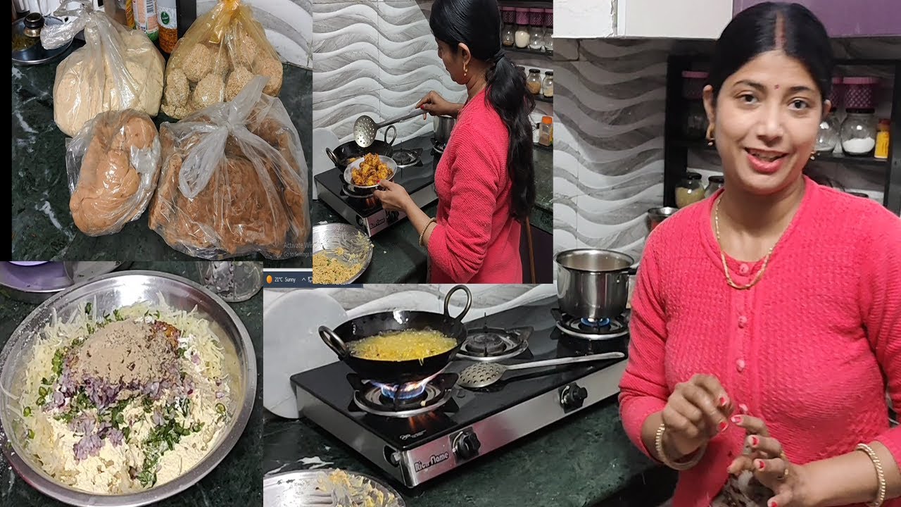 सिर्फ 5min में कच्चे आलू से बनाये ये मज़ेदार Recipe सासु माँ ने भिजवाया ढेर सारा सामान  Family Vlogs