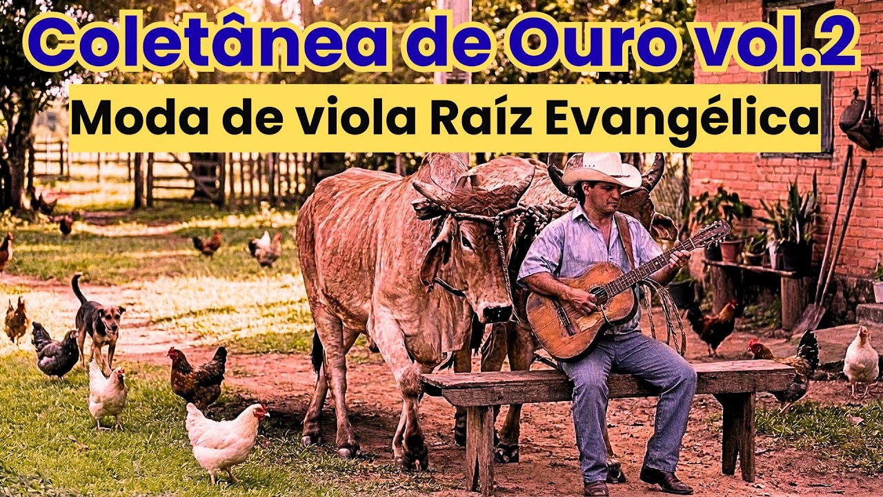 VIOLA SERTANEJA EVANGÉLICA - Só as Melhores de Viola Vol. 2 | Sertanejo Raiz Bíblico
