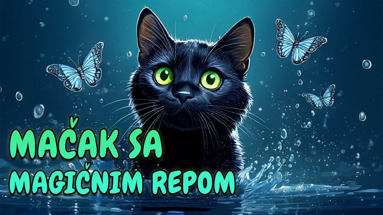 Mačak sa Magičnim Repom | Priča, bajka, uspavanka, basna za decu