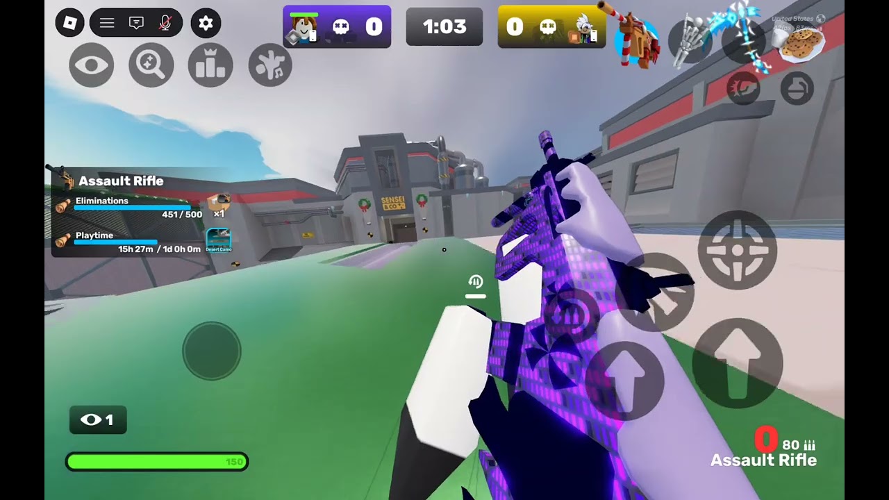 My Roblox RIVALS account 