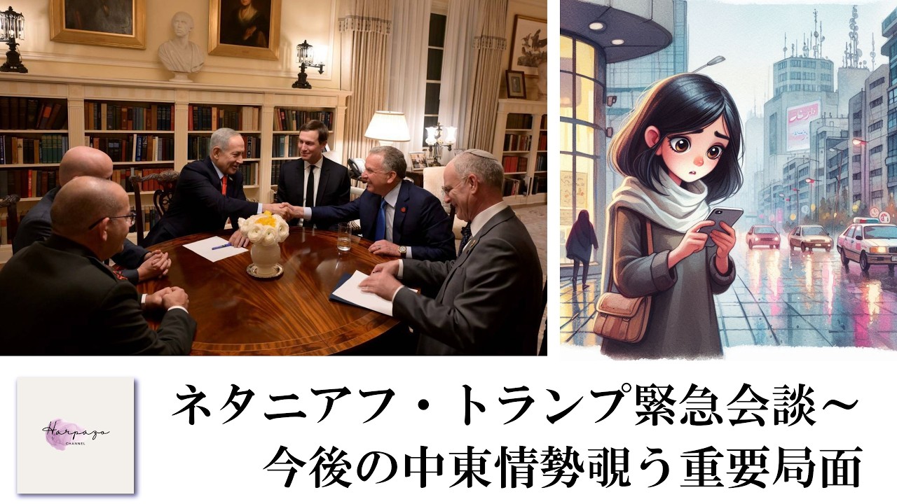 ネタニアフ・トランプ緊急会談～今後の中東情勢覗う重要局面　#エゼキエル戦争 #携挙 #イスラム #福音 #フーシ派  #イラン #聖書 #ヒズボラ #IRGC