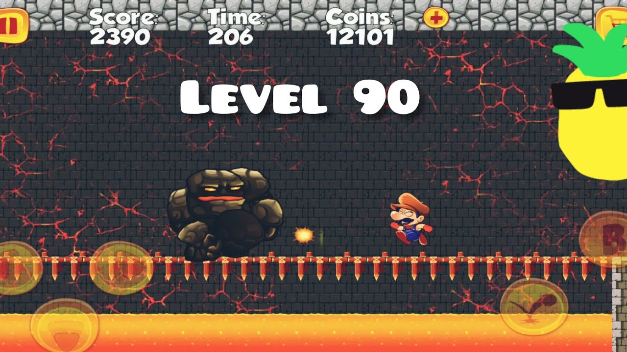 Super Bino Go Level 90 BOSS 💣💪
