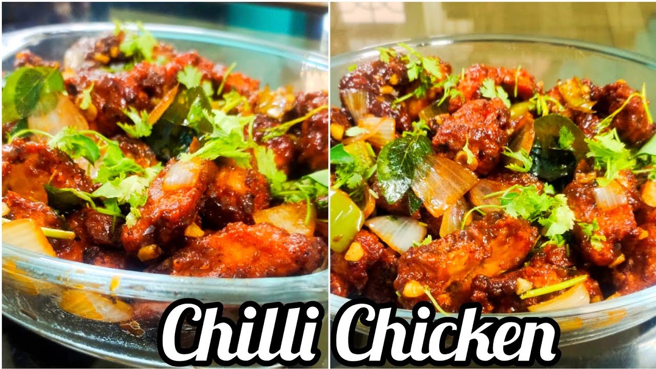 How to make Chilli Chicken | சில்லி சிக்கன்| Spicy and restaurant style | MY DEAR FOODIES